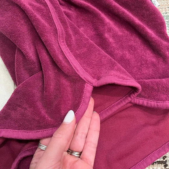 NWT Hundred Pieces Girls Blackcurrent Terry Track Shorts - Picture 7 of 8